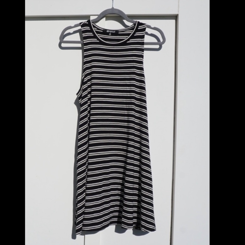 Rip Curl Stripped Shift Dress Size M